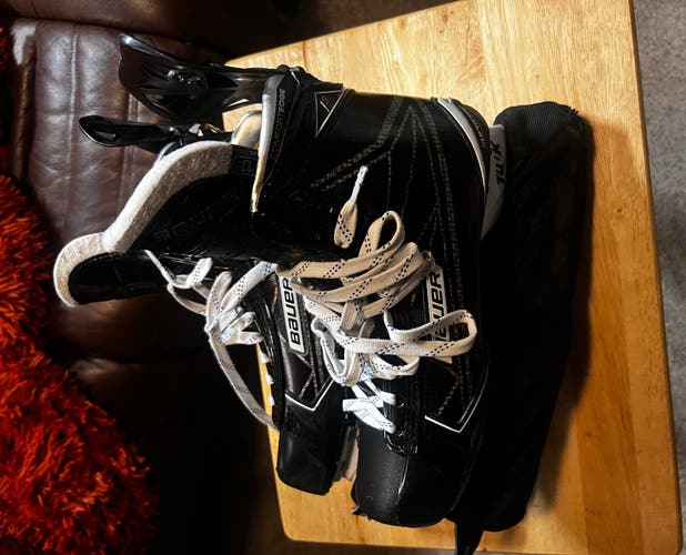 2016 Bauer Supreme 1S Pro Hockey Skates Regular Width 10 (Used)