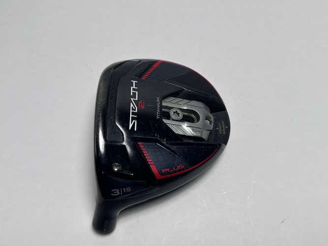 TaylorMade Stealth 2 Plus 3 Fairway Wood 15* HEAD ONLY Mens LH