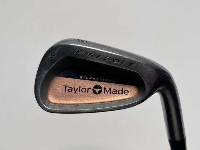 TaylorMade Firesole Single 9 Iron Precision Rifle S-90 Stiff Steel Mens RH