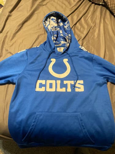 Blue Men's Small Sweatshirt (Used)