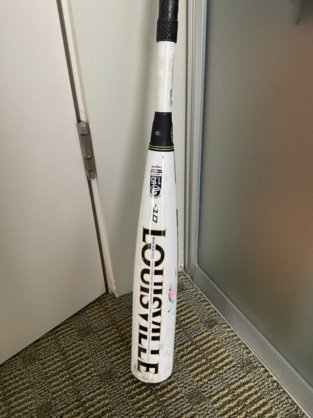 Louisville Slugger Meta composite, 20oz (-10), 30in, (used) 2024 limited edition white