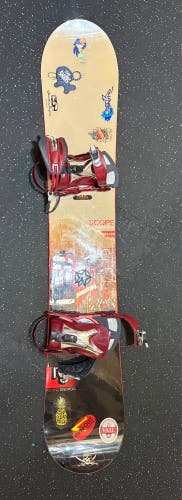 Unisex Rossignol Snowboard With Bindings 162 cm (Used)