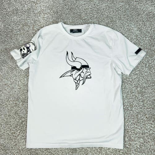 Minnesota Vikings Shirt Mens Large White NFL Football Graphic Tee Pro Standard