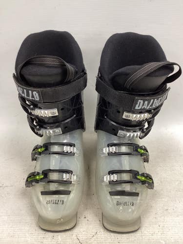 Used Dalbello MENACE 4 Boys DH Ski Boot Clear 235 MP - J05.5 - W06.5 11851-S000052311