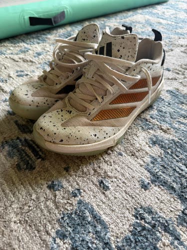 White Men's Size M 9.5 (W 10.5) Adult Adidas Adizero Shoes (Used)
