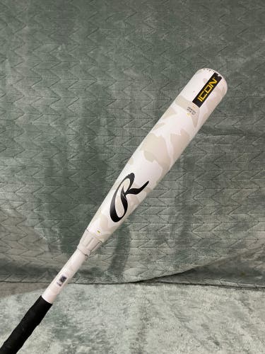 2025 Rawlings Icon Composite Bat USSSA Certified (-10) Composite 18 oz 28" (Used)