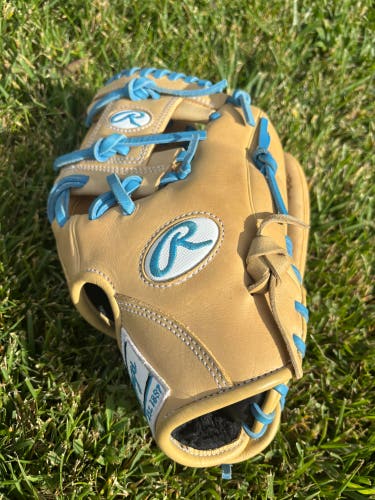 Rawlings GG Elite 11.5" Infield Glove - Unused (Camel/Blue) - Read