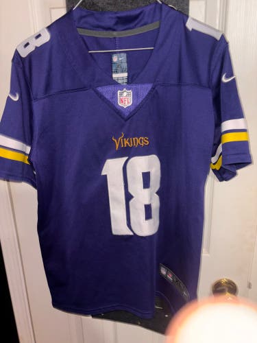 Vikings Justin Jefferson  stitched jersey