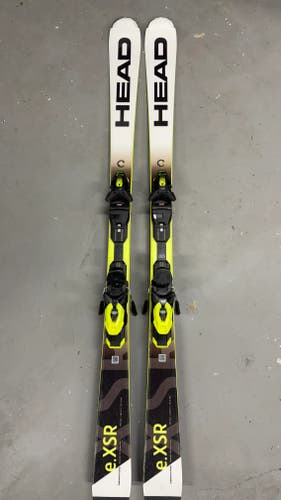 Men's 2023 HEAD 163 cm Racing WC Rebels Skis With Bindings (Used)
