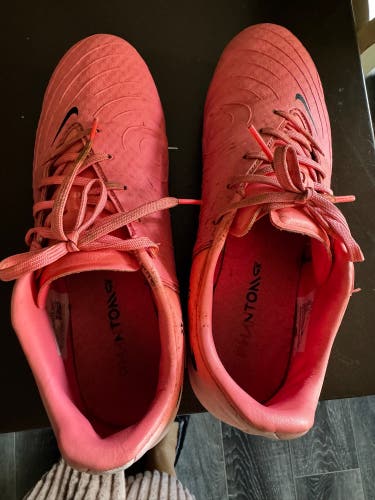 Pink Women's Size M 6.5 (W 7.5) Nike Phantom GX Molded Cleats Cleats (Used)