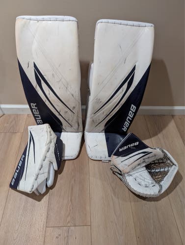 34" 2023 Bauer Hyperlite 2 Regular Goalie Full Set (Used)