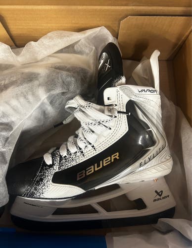 White 2025 Bauer Vapor Flylite Hockey Skates 8.5 (New)