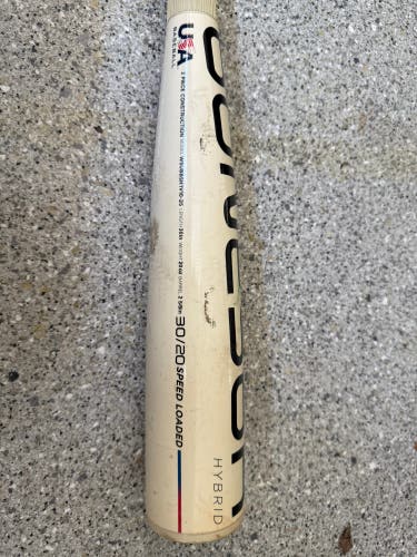 2025 Warstic Bonesaber Hybrid USABat Certified Bat (-10) 20 oz 30" (Used)
