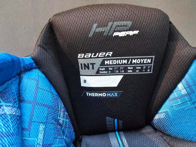 Intermediate Medium Bauer HP Perf Hockey Pants (Used)