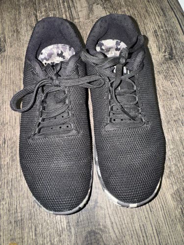 Black Unisex Size M 6.5 (W 7.5) Adult NOBULL Trainer Shoes (Used)