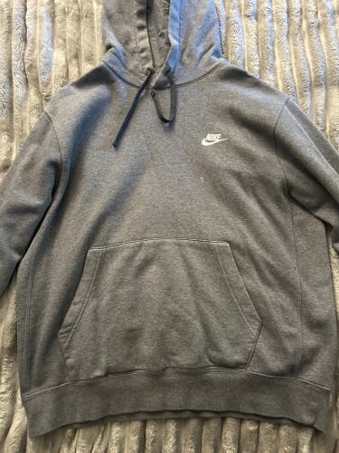 Gray Large Women's Nike Sweatshirt (Used)