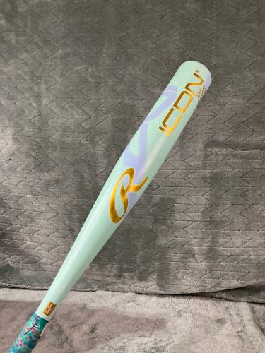 2026 Rawlings Icon Composite Bat USABat Certified (-10) Composite 20 oz 30" (Used)