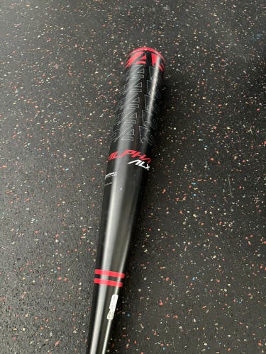 2023 Easton Alpha ALX Alloy USSSA Certified Bat (-8) 22 oz 30" (Used)