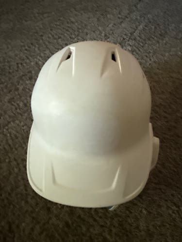 Right handed used 6 3/8 - 7 1/8 Rawlings Mach Batting Helmet with C Flap.