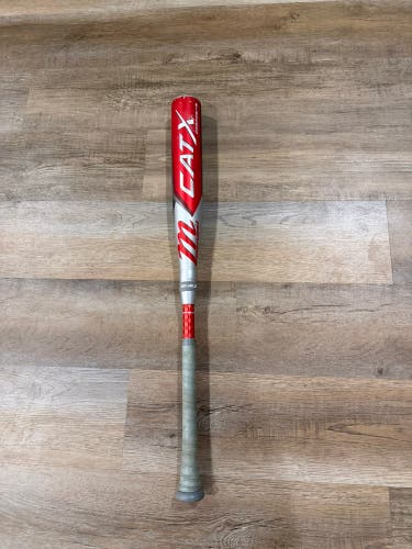 2023 Marucci CAT X Composite BBCOR Certified Bat (-3) 28 oz 31" (Used)