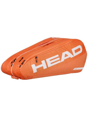 *NWT* 2025 HEAD TOUR XLARGE TENNIS RACQUET BAG (ORANGE) #260306