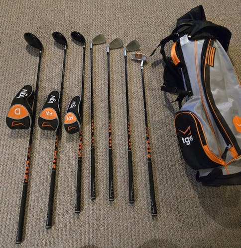 Junior Right Handed Clubs (Full Set) Junior 7 Pieces (Used)