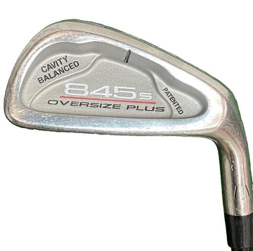 Tommy Armour 845s Oversize Plus 7 Iron RH Stiff Graphite 37" Nice Factory Grip