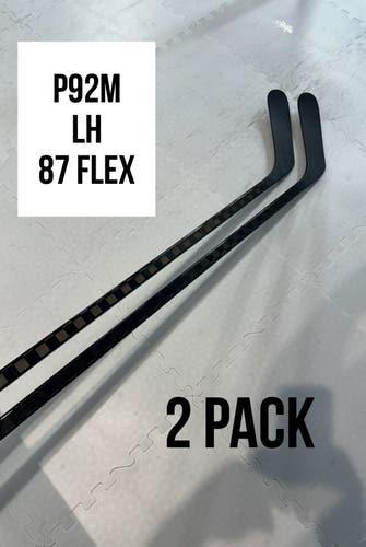 Senior(2x)Left P92M 87 Flex ProBlackStock™ Unbranded Blackouts Pro Stock Nexus Hockey Sticks