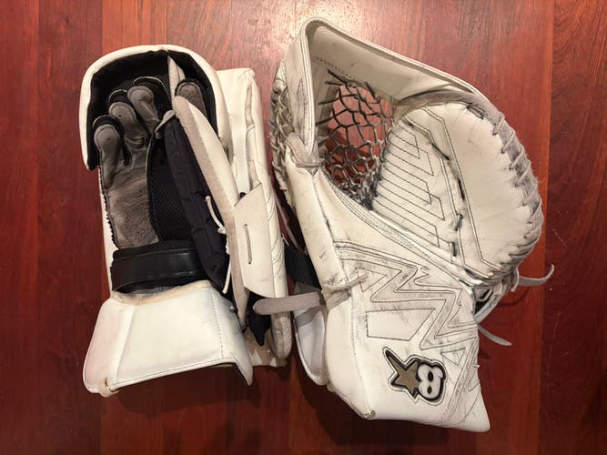 Brian's Optik X4 Regular INT Goalie Glove & Blocker (Used)