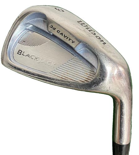 Wilson Blackjack 9 Iron 3d Cavity Men's RH UST Regular Graphite 36" New Mid Grip