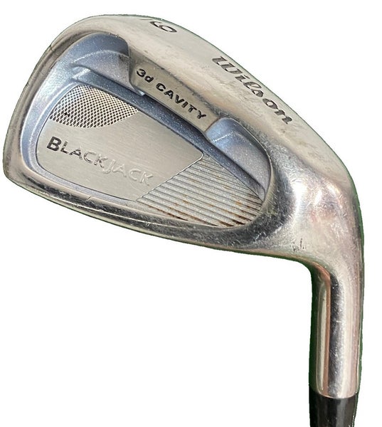 Wilson Blackjack 9 Iron 3d Cavity Men's RH UST Regular Graphite 36" New Mid Grip