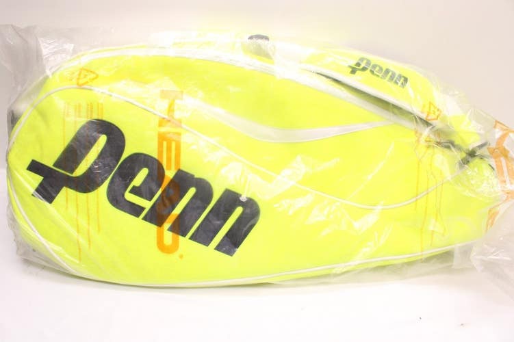 *NWT* HEAD / PENN TENNIS BALL 9R SUPERCOMBI RACQUET BAG (TENNIS YELLOW) #283906