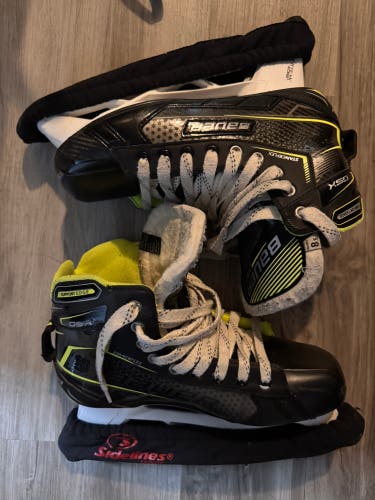 2021 Bauer GSX Hockey Goalie Skates Regular Width 8.5 (Used)
