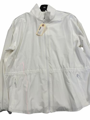 Lululemon Zip Up Jacket Size 10 White