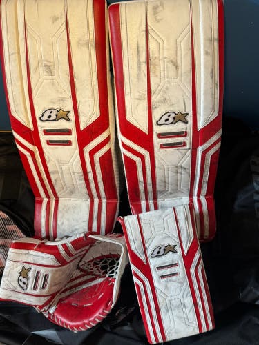 27" Brian's Optik x3 Regular Goalie Full Set (Used)