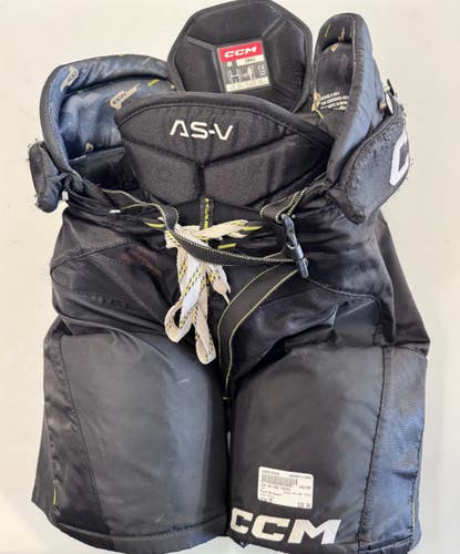 Used CCM AS-V88 TACKS Senior Pant Black SM 11860-S000315846