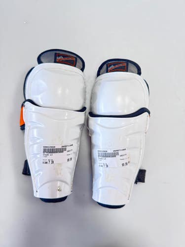 Used Itech LI Youth Shin Guards White 7" 11860-S000315828