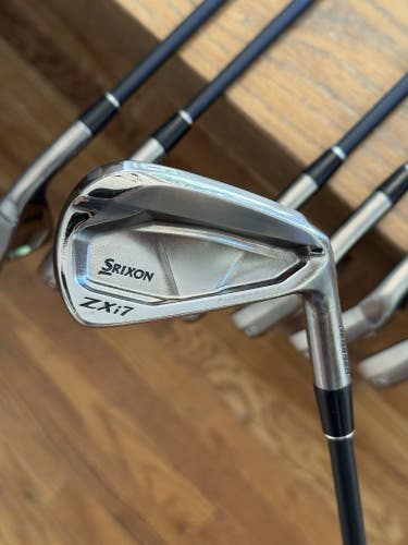 Srixon ZXi7 Black Chrome Forged '25 Iron Set (4-PW) KBS TGI 90 S+ (stiff)