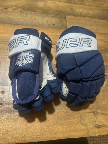 Bauer Vapor Elite Team Gloves 12" Montclair Blues (worn 2 times)