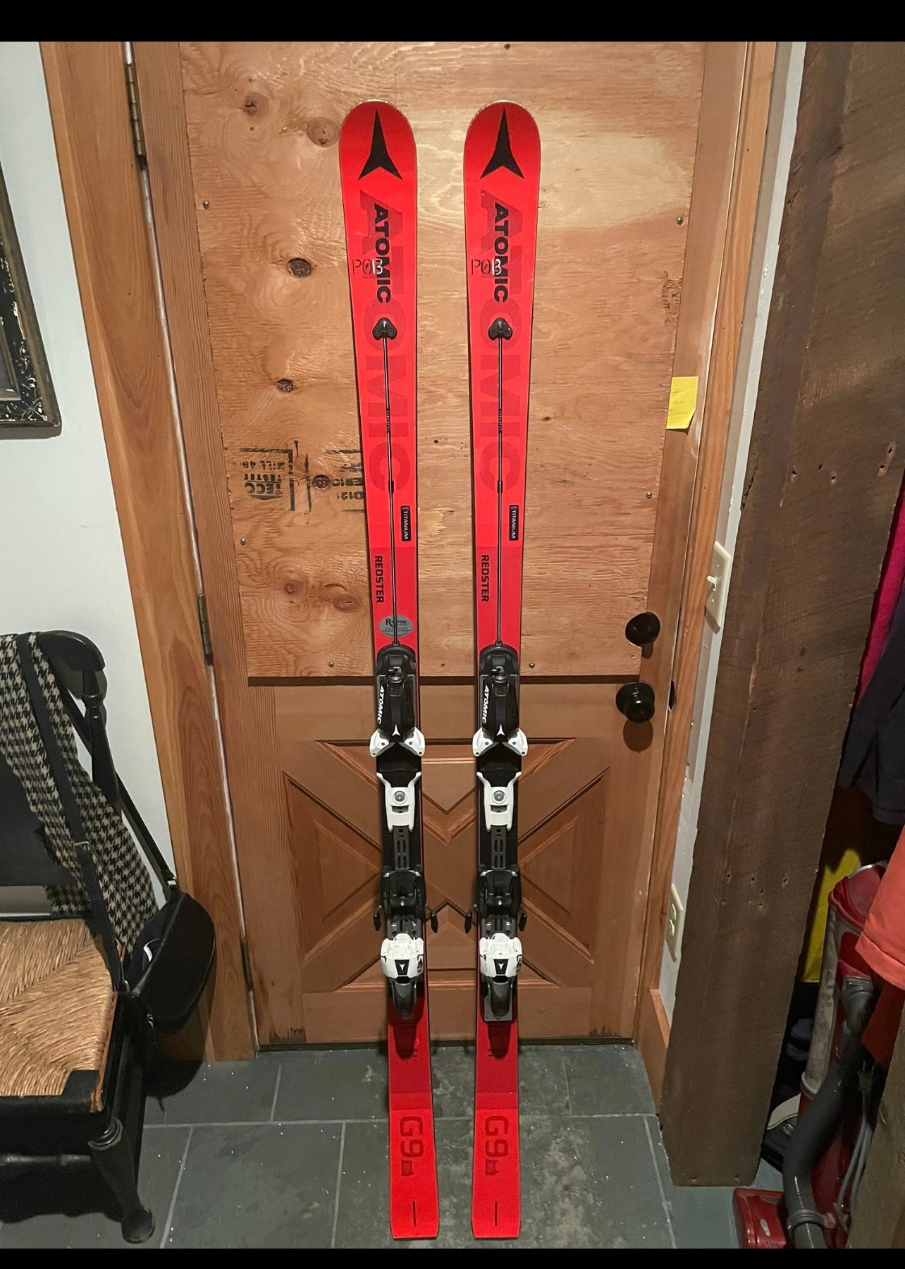 Unisex 2020 Atomic Redster G9 GS 183 cm Racing Skis With Bindings