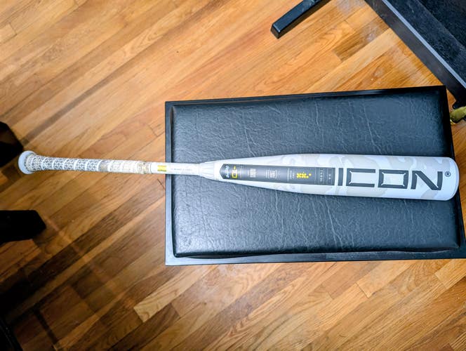 Rawlings Icon Baseball Bat 30in -10 USSSA 2 3/4" Carbon Composite 2-Piece