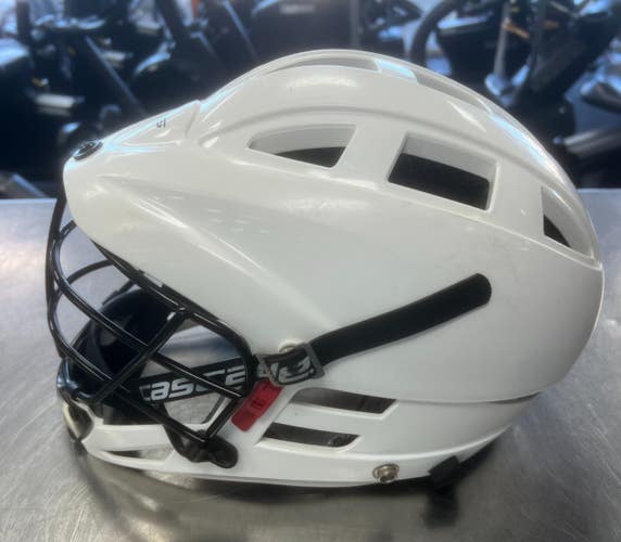 Used Cascade CS Lacrosse Helmet White One Size 11497-S000161581