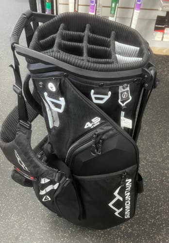 Used Sun Mountain GOLF BAG Mens Stand Bag Black 11497-S000161567