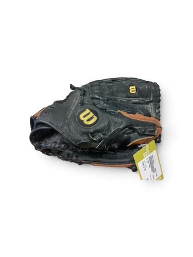 Used Wilson A500 BB/SB Glove RH Throw Black 12" 11846-S000110542