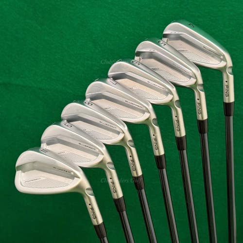 Ping Blueprint S Forged Black Dot 4-PW Iron Set Recoil Dart F3 Graphite Regular