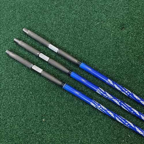 Mitsubishi Chemical Work Tec Iron Shafts (3) Parallel New Uncut