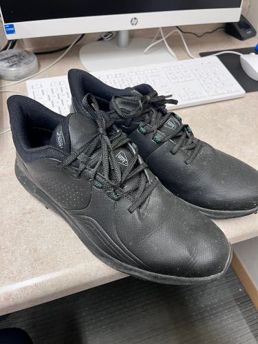 Men's Size M 10.5 (W 11.5) Under Armour HOVR Golf Shoes (Used)