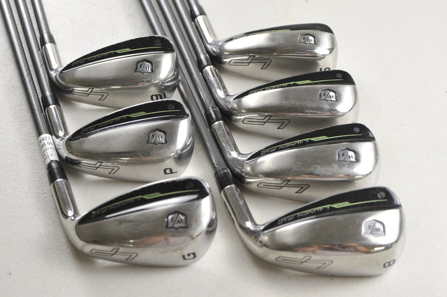 Wilson Launch Pad 2 5-PW,GW Iron Set Senior Flex EvenFlow 5.0 Graphite #226423