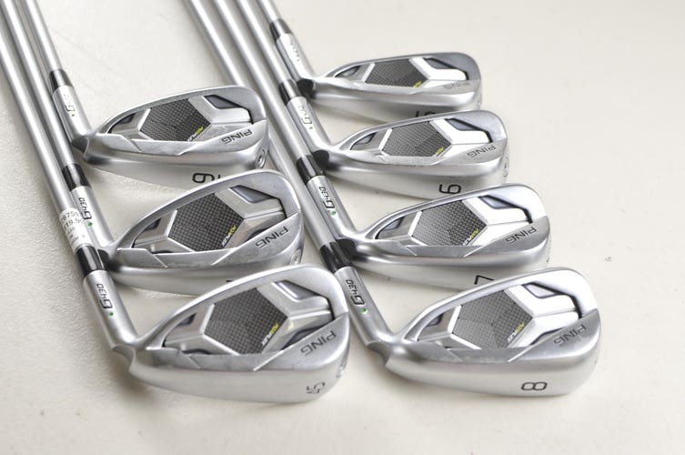 Ping G430 5-W,45* Iron Set Senior Flex Green Dot Alta Quick 45g Graphite #226759