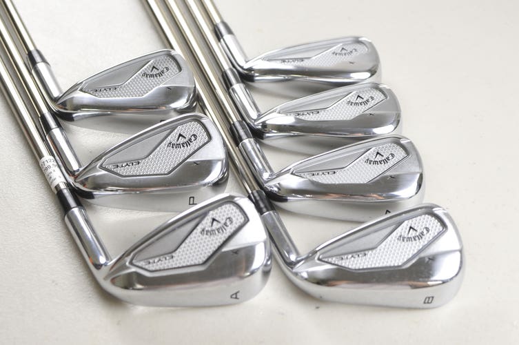 Callaway Elyte X 5-PW,AW Iron Set Regular Flex RH Recoil ESX F3 Graphite #227122